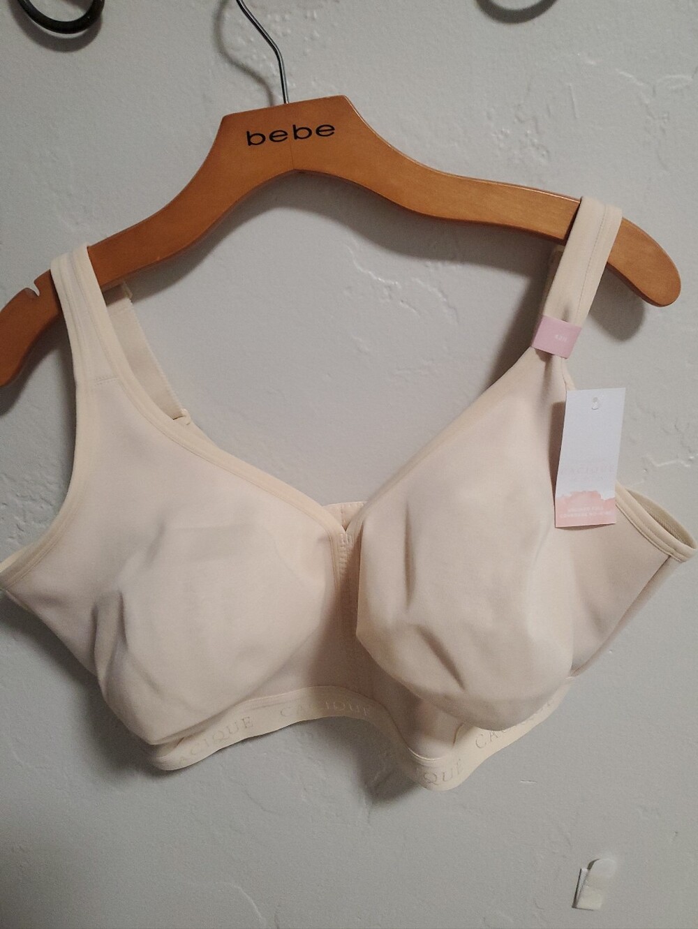Cacique Women's Seamless Light Beige T-Shirt Bra